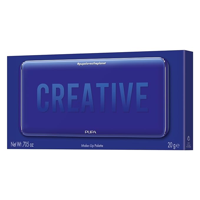 Pupa Milano Make-Up Palette L, 005 Blue, 0. 71 oz