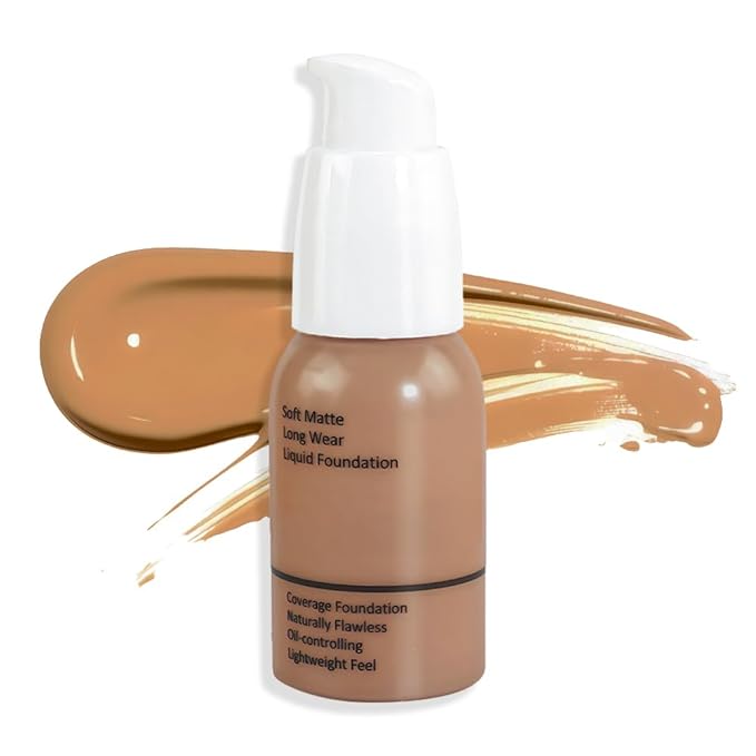 Matte Liquid Full Coverage Foundation, Flawless Soft Matte of 1)