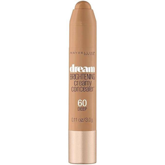 Maybelline New York Dream Brightening Creamy Concealer, Deep, 0.11 oz