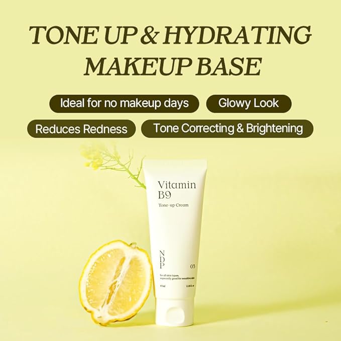 Makeup Primer Cream for Glowy Skin Tone Up, 65ml