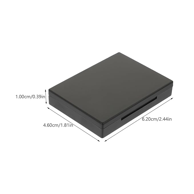 Empty Magnetic Eyeshadow Makeup Palette with 2Pcs Round