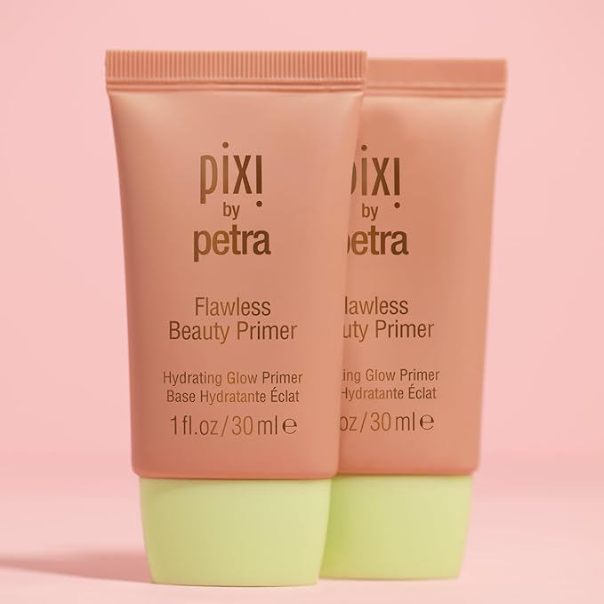Pixi Flawless Beauty Primer 30ml | Makeup Primer For A Flawless Finish | Anti-Aging and Nourishing Makeup Base For A Glow From Within | 1 Fl Oz