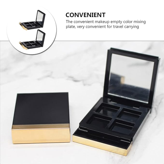 Empty Makeup Palette 2PCS Eyeshadow Makeup Palette