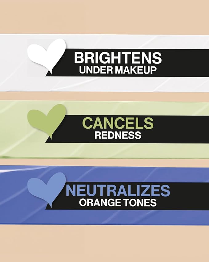 wet n wild Photo Focus Care Color Corrector, Niacinamide-Infused, Seamlessly Buildable for All Skin Types, Lightweight Formula for Flawless Correction, Vegan & Cruelty-Free - White