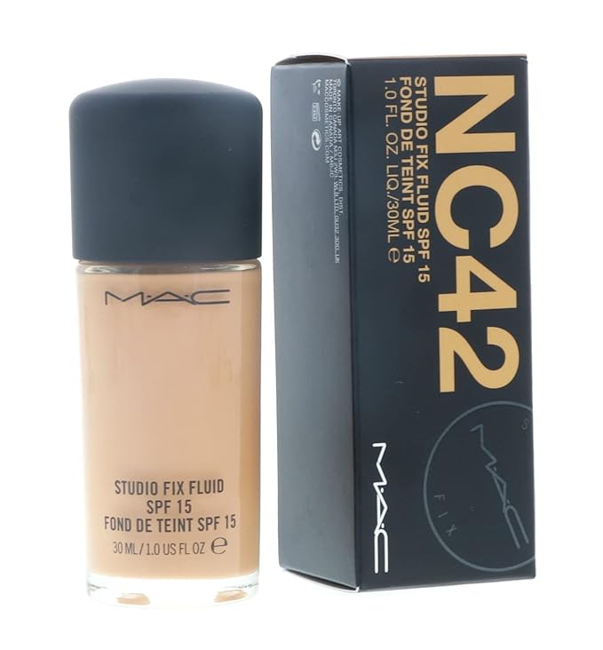 MAC Studio Fix Fluid Foundation SPF5, NC42, 1