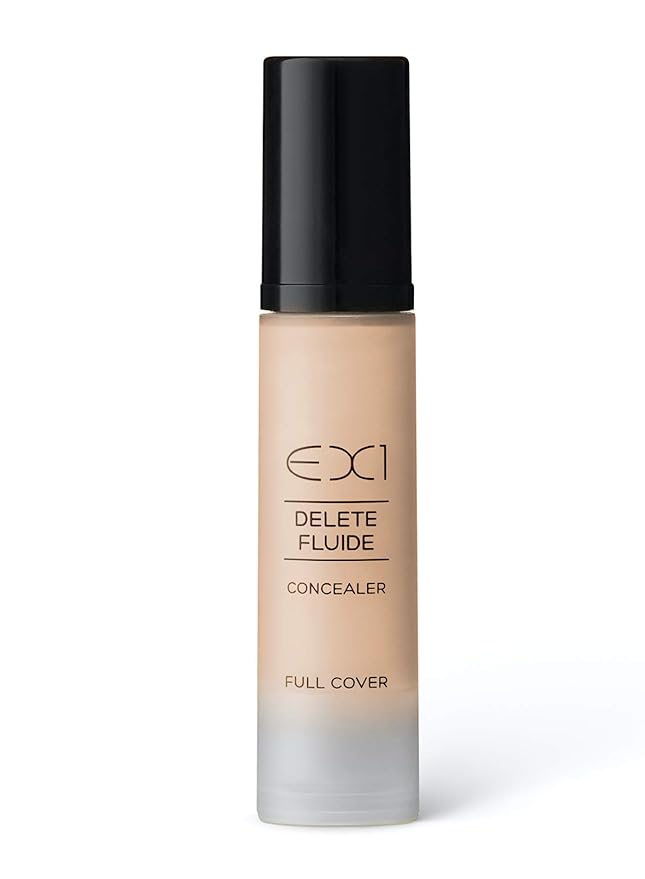 EX1 Cosmetics Delete Fluide Full Coverage Liquid Concealer Seamless Finish