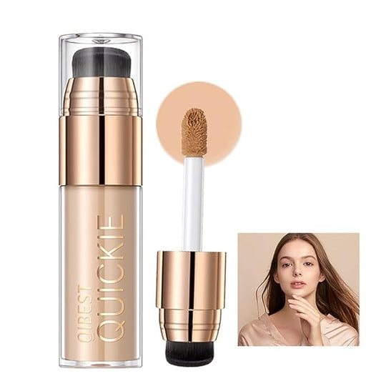Stay Matte Liquid Foundation Concealer, Silky, Mist, Moisturizing, Types (#02)