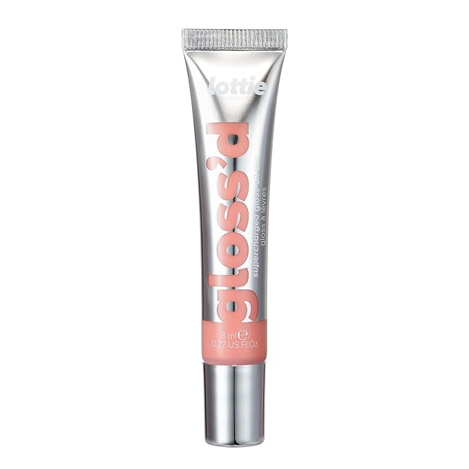 Gloss'd in Drenched, A nourishing gloss-oil hybrid with a light wash of color for full, shiny lips without stickiness