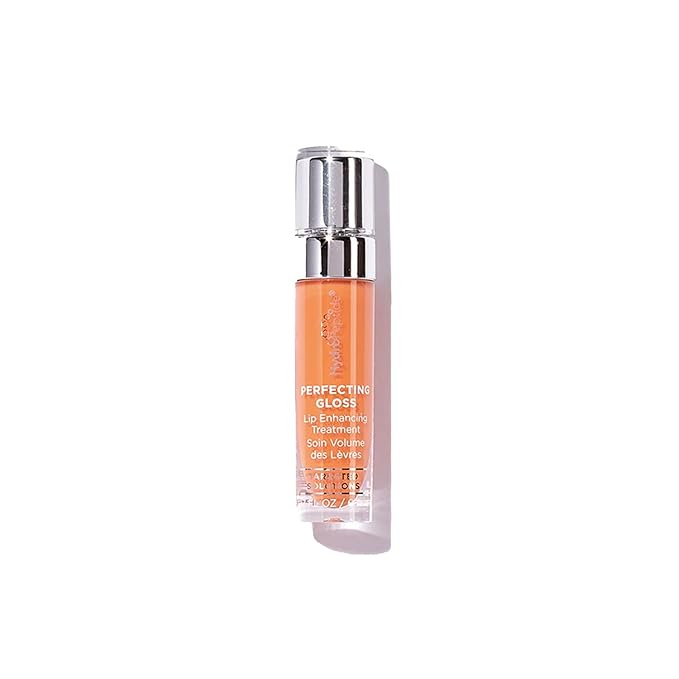 HydroPeptide Perfecting Gloss, Lip Enhancing Treatment, Long-Lasting Volume and Hydration, Beach Blush, 0.17 Ounce