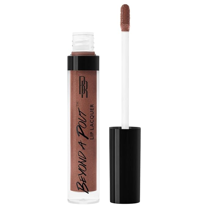 Black Radiance Beyond A Pout Lip Lacquer Lip Gloss, Extra Hot (Pack of 2)