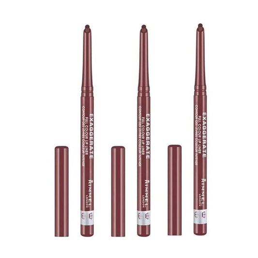Rimmel Exaggerate Lip Liner Addiction, 0.008 Ounce, Pack Exaggerate
