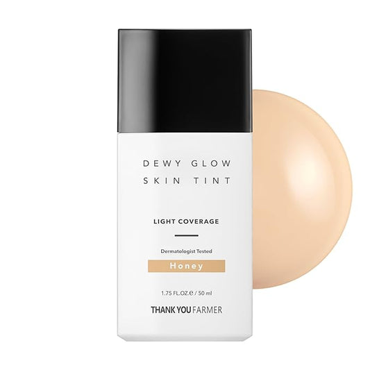 THANK YOU FARMER Dewy Glow Skin Tint, Long-Lasting fl oz