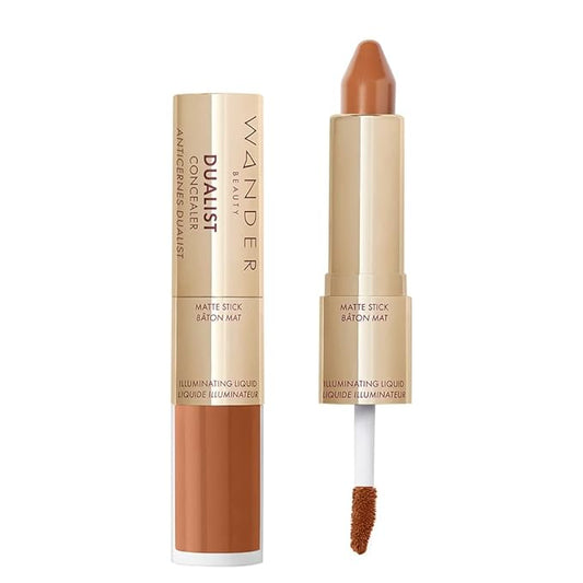 Wander Beauty Dualist Matte and Illuminating Concealer Makeup 0.28 fl oz