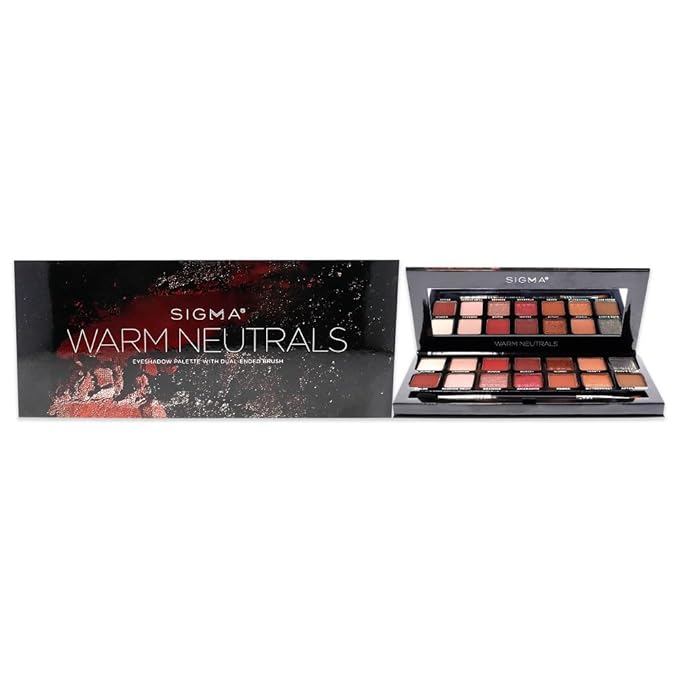 Sigma Beauty Warm Neutrals Eyeshadow Palette - 14