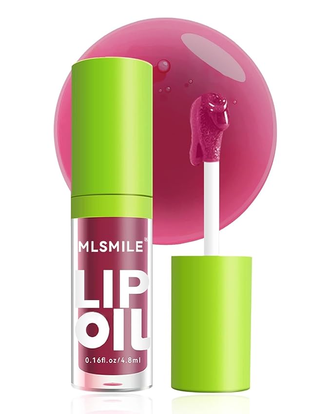 Lip Oil Lip Glaze, Big Brush Head Hydrating Glaze,