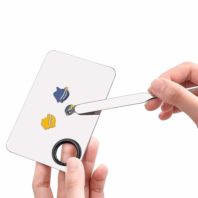 Professional Stainless Steel Makeup Palettes Makeup Spatula set,