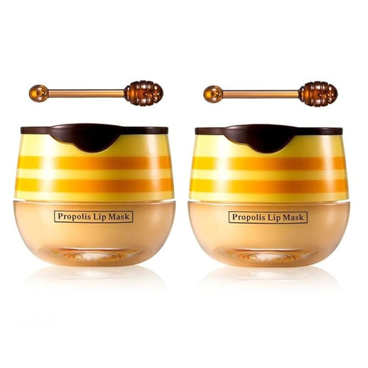 2 Pcs Honey Pot Lip Balm,