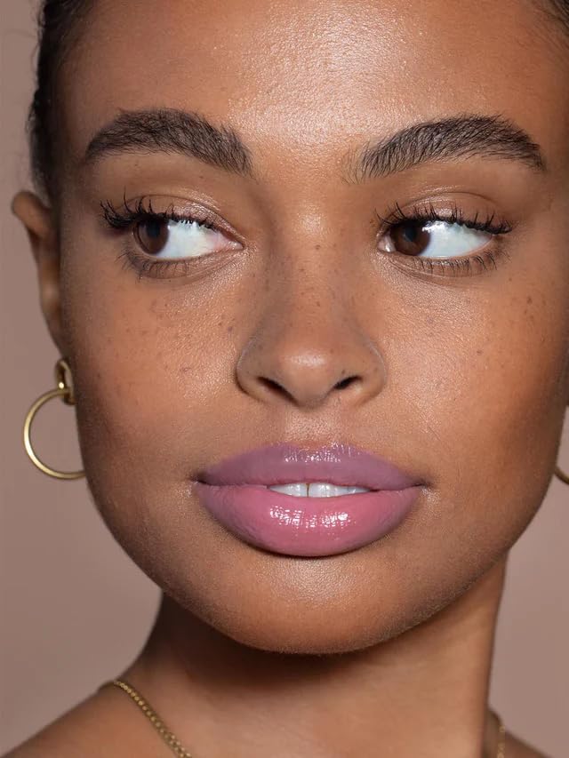 ILIA - Balmy Gloss Tinted Lip Oil | Non-Toxic, Cruelty-Free, Vegan, Hyaluronic Acid, Non-Sticky for Moisturizing + Plumping (Maybe Violet, 0.14 fl oz | 4.3 ml)