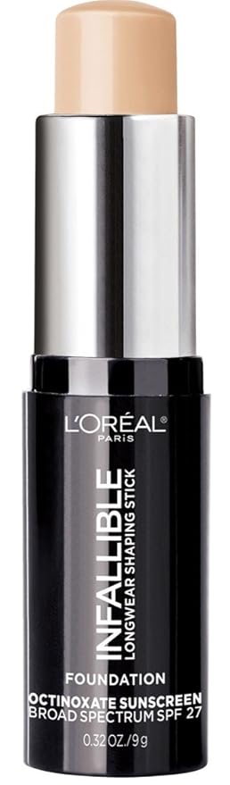 L'Oreal Paris Makeup Infallible Longwear Shaping Stick Foundation,