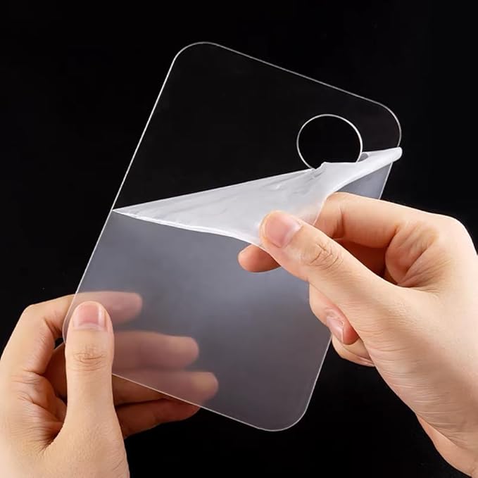 2pcs Acrylic Makeup Palette, Cosmetic Makeup Mixing Tray