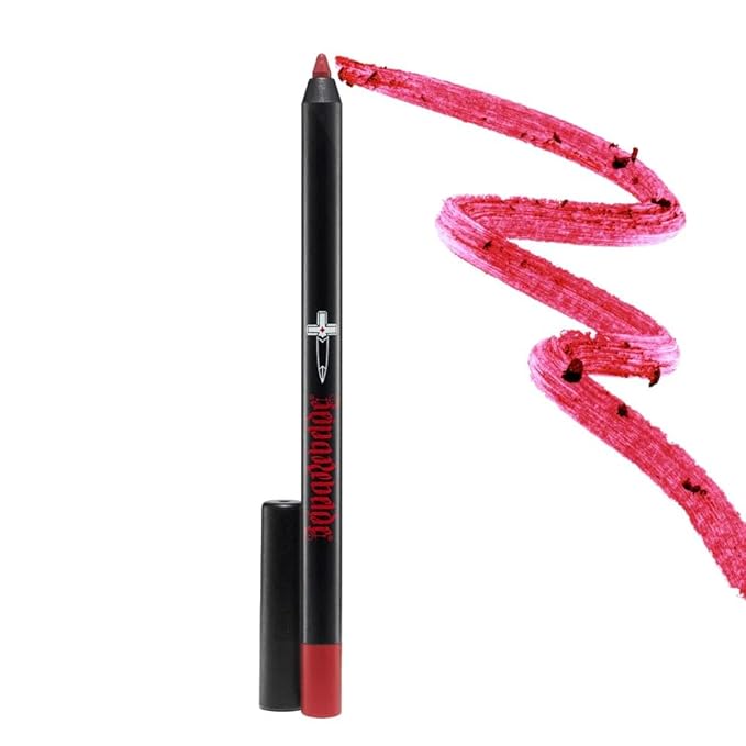 REINA REBELDE Brava Bold Lip Pencil - Classic Red Matte Finish/Up to 8 Hour Finish/Water Resistant, Won't Feather or Bleed/Highly Pigmented Glides On/Vegan & Cruelty-Free/PVC Free Barrel