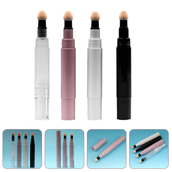 Beavorty 4pcs Gloss Portable Cream Practical Oil Blusher Gloss