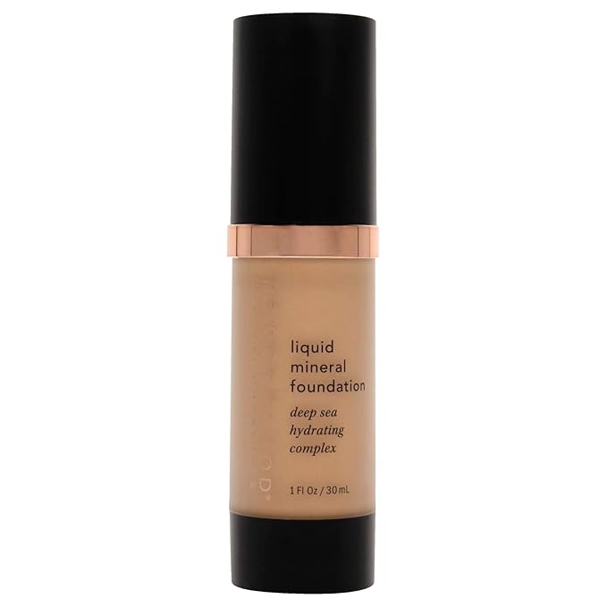 Youngblood Liquid Mineral Foundation, Sun Kissed | Lightweight, Free, Gluten-Free