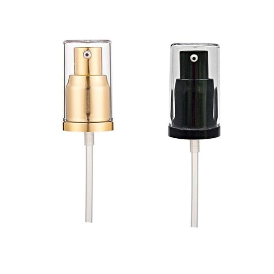 （3 colors）2 Pack Foundation Pump Replacement for MAC Double Wear(Gold/Black)