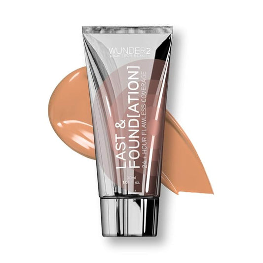WUNDERBROW Full Coverage Foundation, Last & Found[ation] – Waterproof, Honey