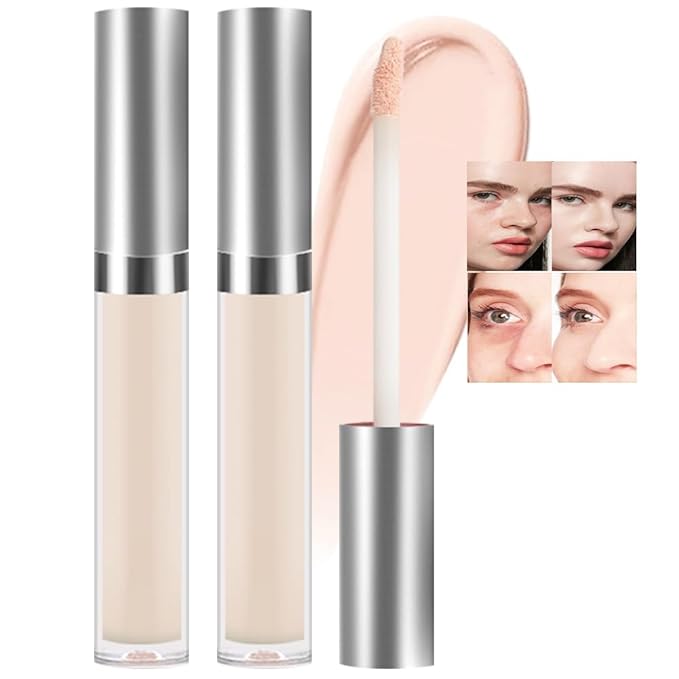 Kaely 2Pcs Hydrating Concealer Wand,Full Coverage Liquid under