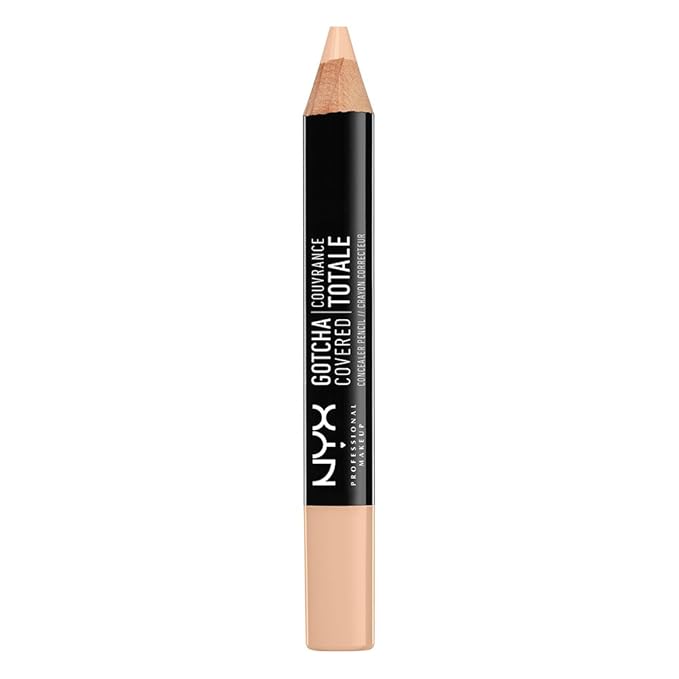 NYX Professional Makeup Gotcha Covered Concealer Pen, Ivory,