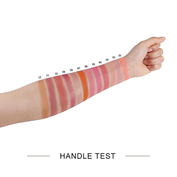 Blush Powder Face Makeup, Matte Natural Glow Blushing Blush 9