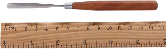 Stainless Steel Nail Art Spatula Cosmetic Makeup Palette