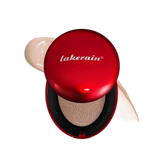 Flawless Glass Skin with Cushion Foundation - Long-lasting, Beige, ) 18g