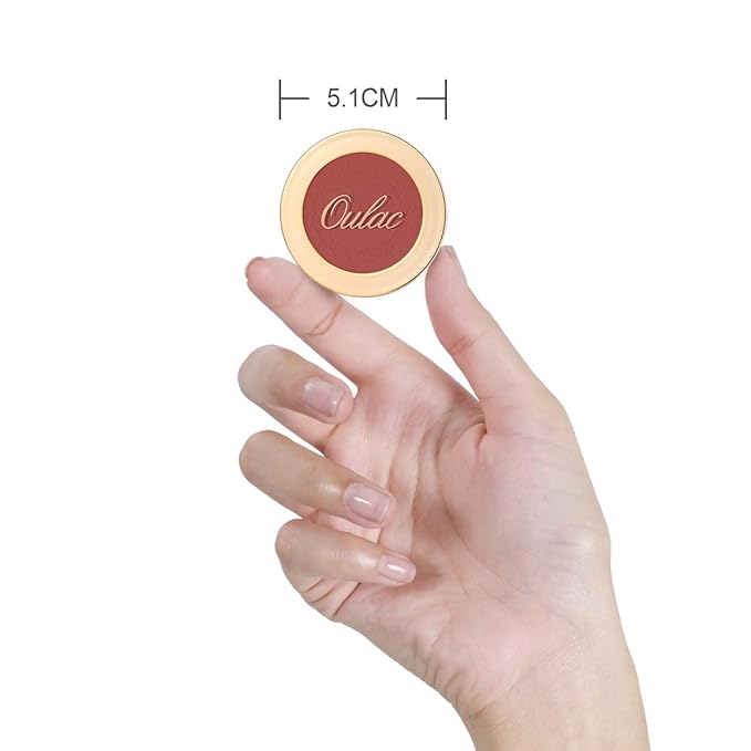 Oulac Plummy Brown Blush Makeup Powder| Rich Color 4.8g