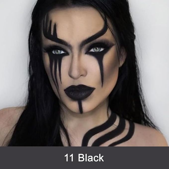 Kaely Color Correcting Concealer,Cream Pot Concealer Full Coverage,under Makeup,11 Black