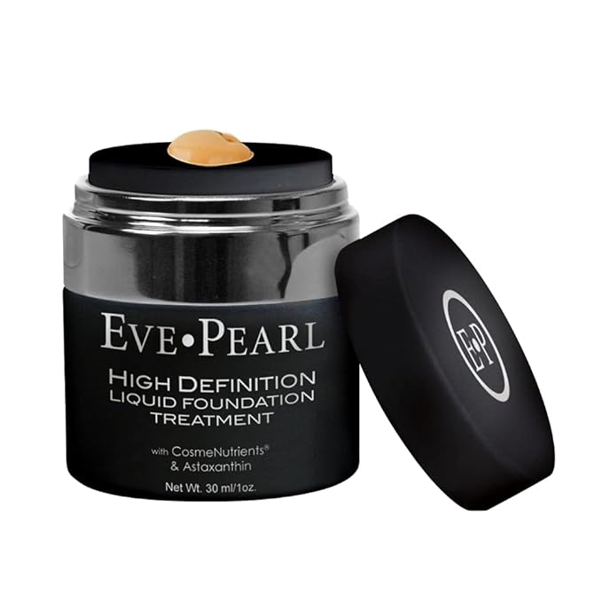 EVE PEARL HD Liquid Foundation Treatment Every Day Makeup (Tan)