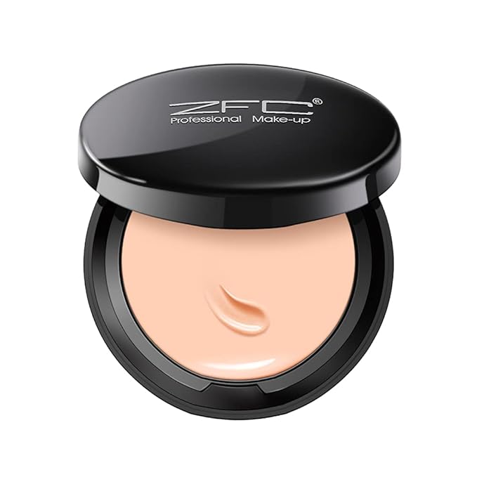 Foundation Makeup Concealer, Medium-to-Full Coverage Foundation Cream, Long