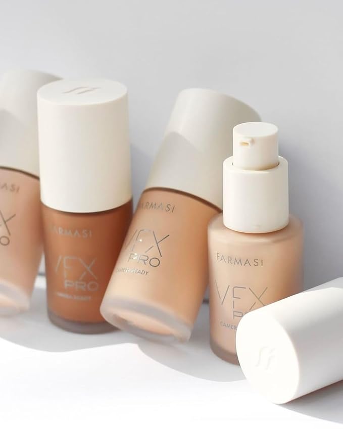 FARMASi Vfx Pro Foundation, Full Coverage Liquid Cream, Light 03 30 ml