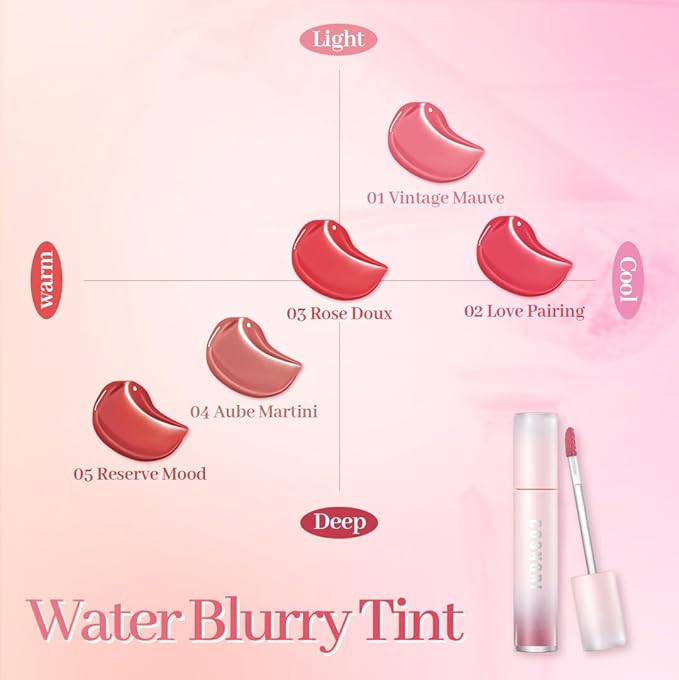 COSNORI Water Blurry Tint - Vegan Blurry Lip Vegan