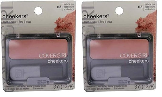COVERGIRL Cheekers Blendable Powder Blush Natural Twinkle.12 oz, 1 Count (Pack of 2)