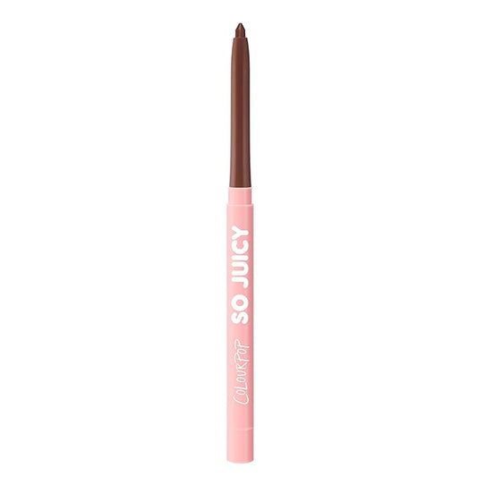 ColourPop So Juicy Plumping Lip Liner with Peptides - Long Lasting Lip Liner for Visibly Plumped & Shaped Lips - Enriched with Smoothing Ceramides & Peppermint - Slay (0.01 oz)