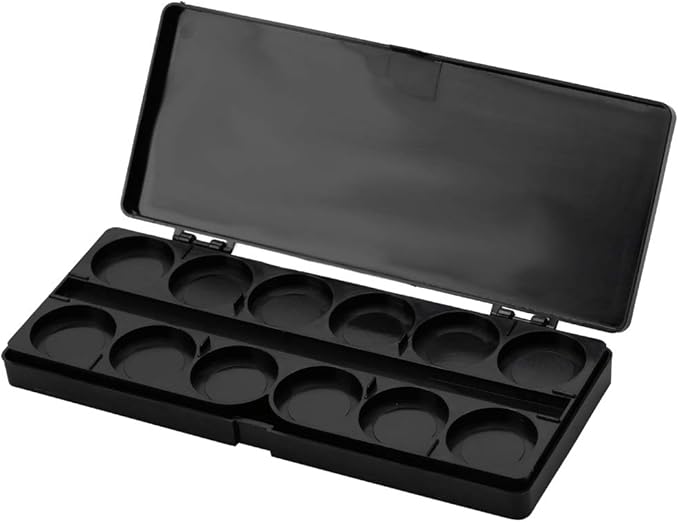 Nail Art Palette, 24 Grid Plastic Nail Art