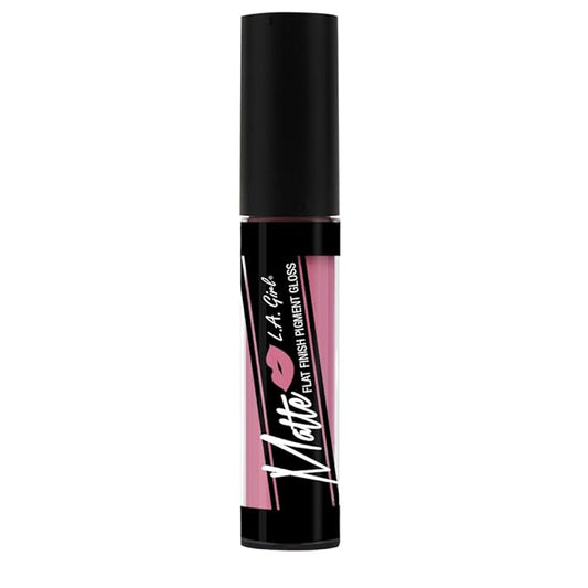 L.A. Girl Matte Flat Finish Pigment Gloss, Iconic, 0.17 Ounce