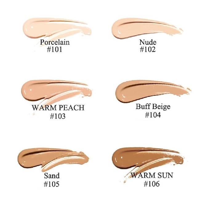 2 Pack PHOERA Foundation Makeup For Older Women,Flawless