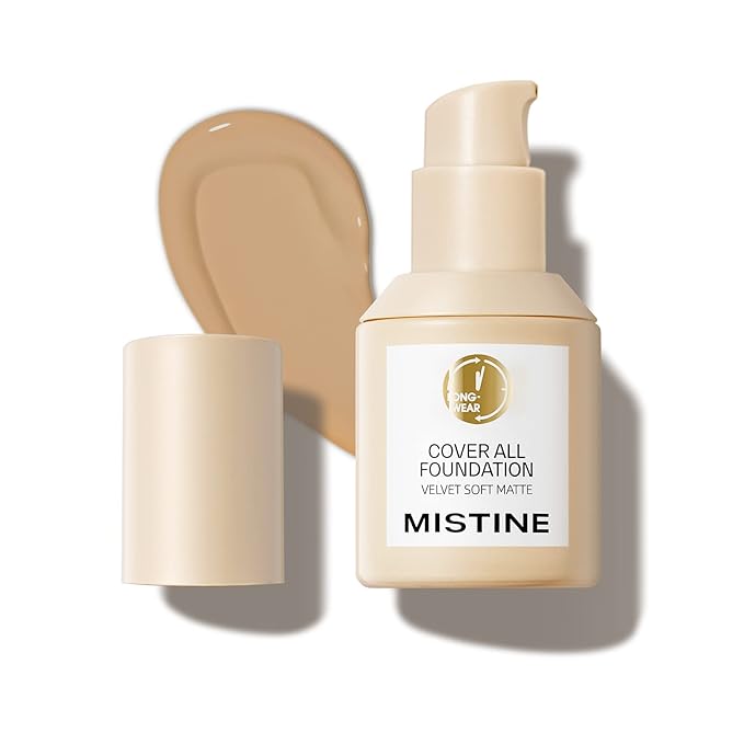 MISTINE Full Coverage Foundation Makeup for Oily Skin,24