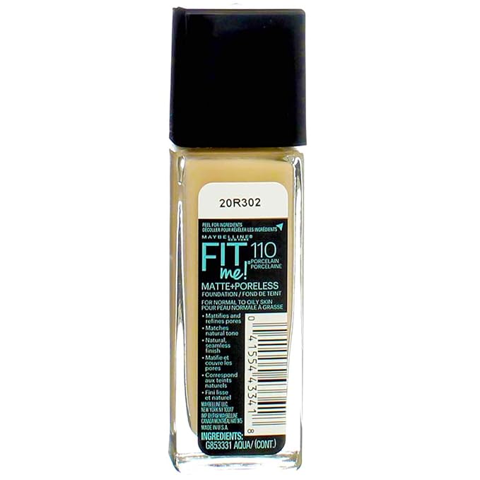 Maybelline New York Fit Me! Matte + Poreless 1 oz