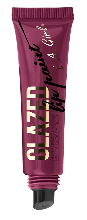 L.A. Girl Glazed Lip Paint, Daring, 3 Count(Pack Girl