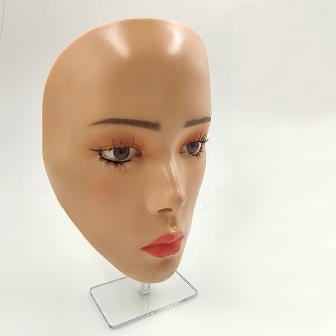 3D Makeup Practice Face,Reusable Makeup Mannequin