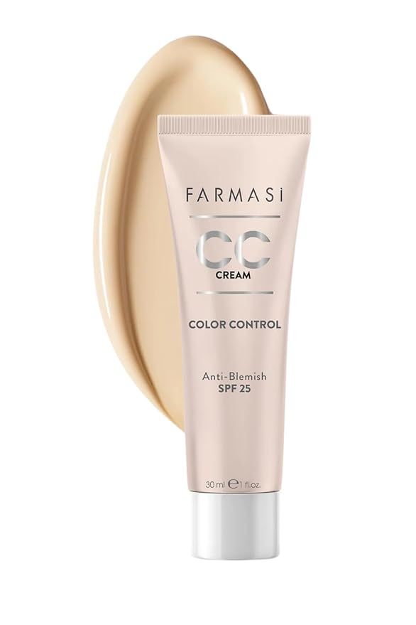 FARMASi CC Color Control Cream, Natural and Flawless 01 Light